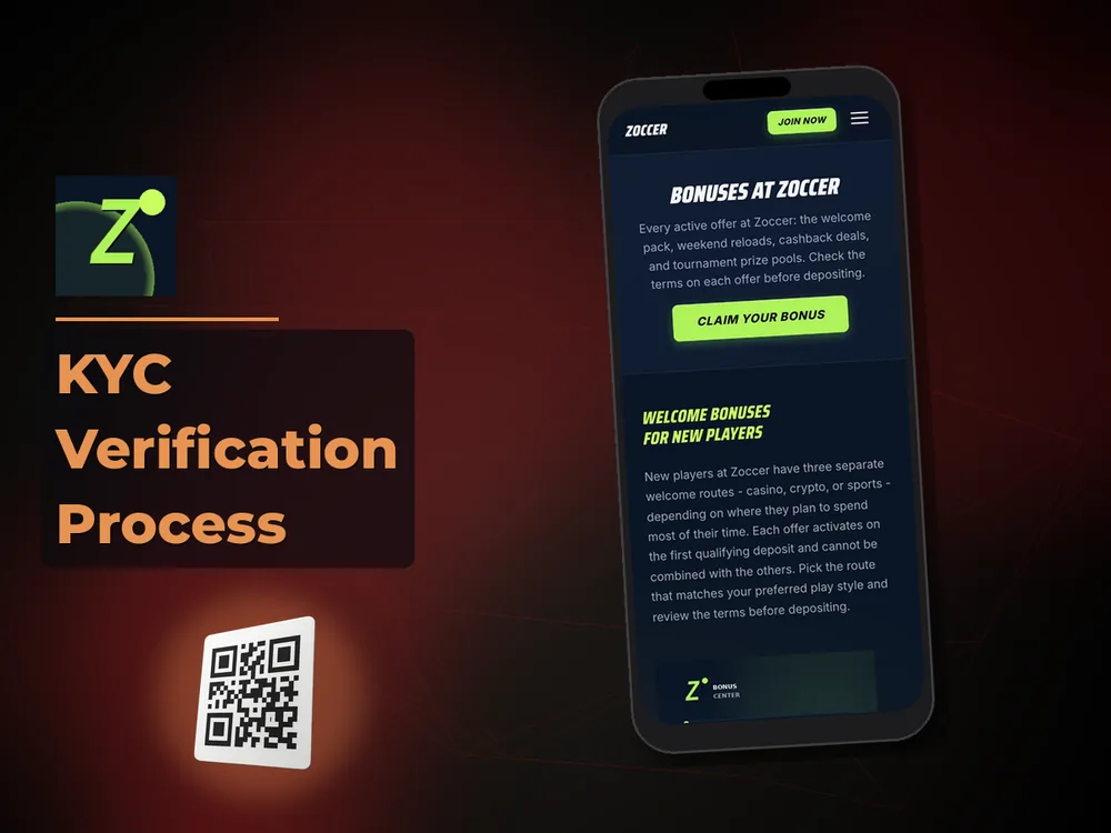 zoccer - KYC Verification Process