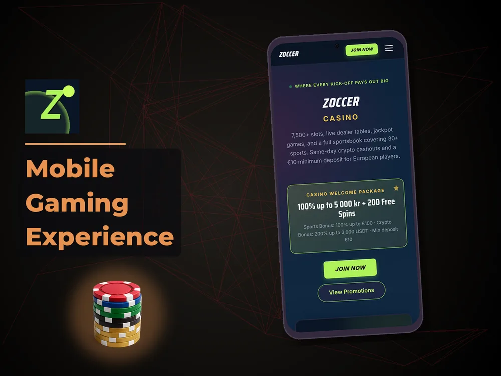 zoccer - Mobile Gaming Experience
