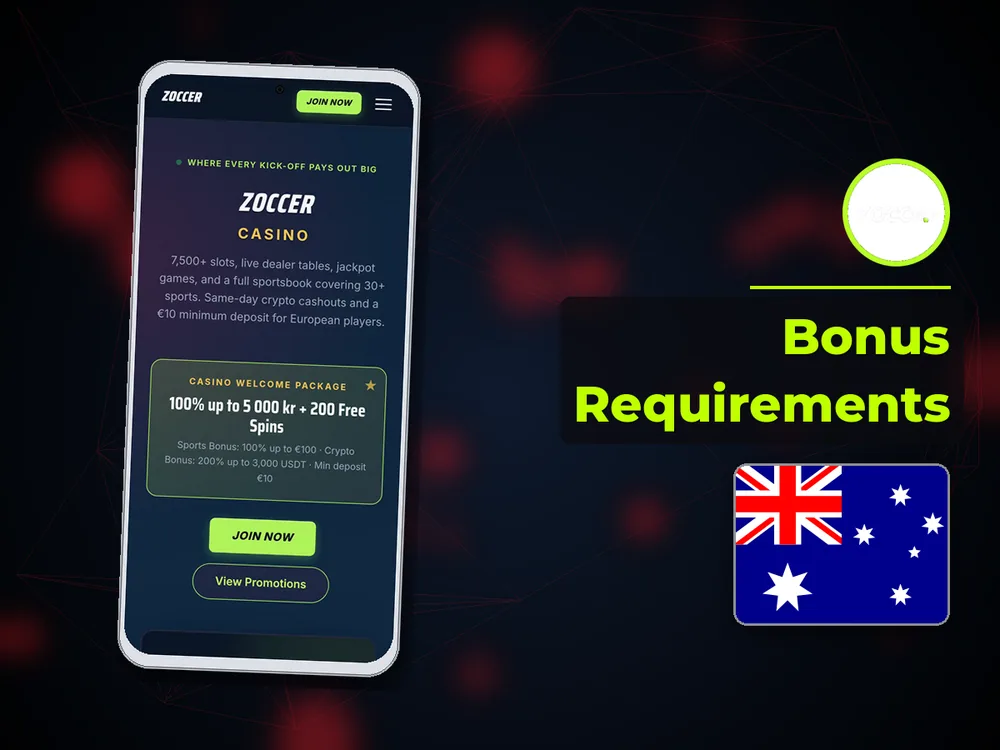 zoccer - Bonus Requirements