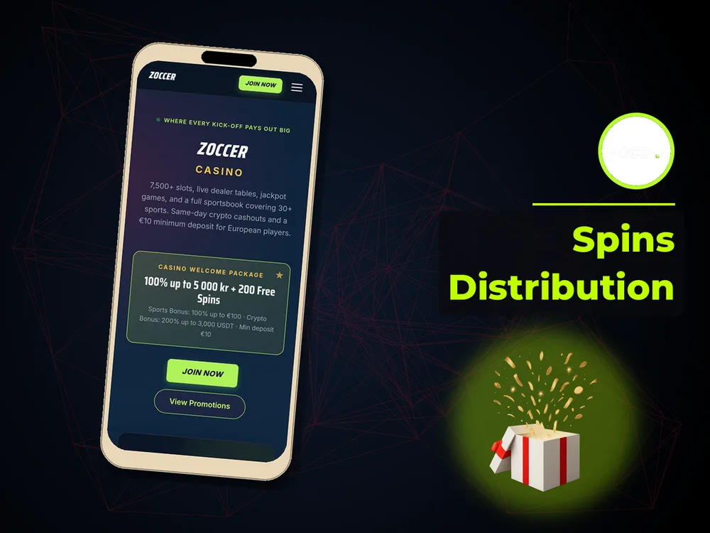 zoccer - Spins Distribution