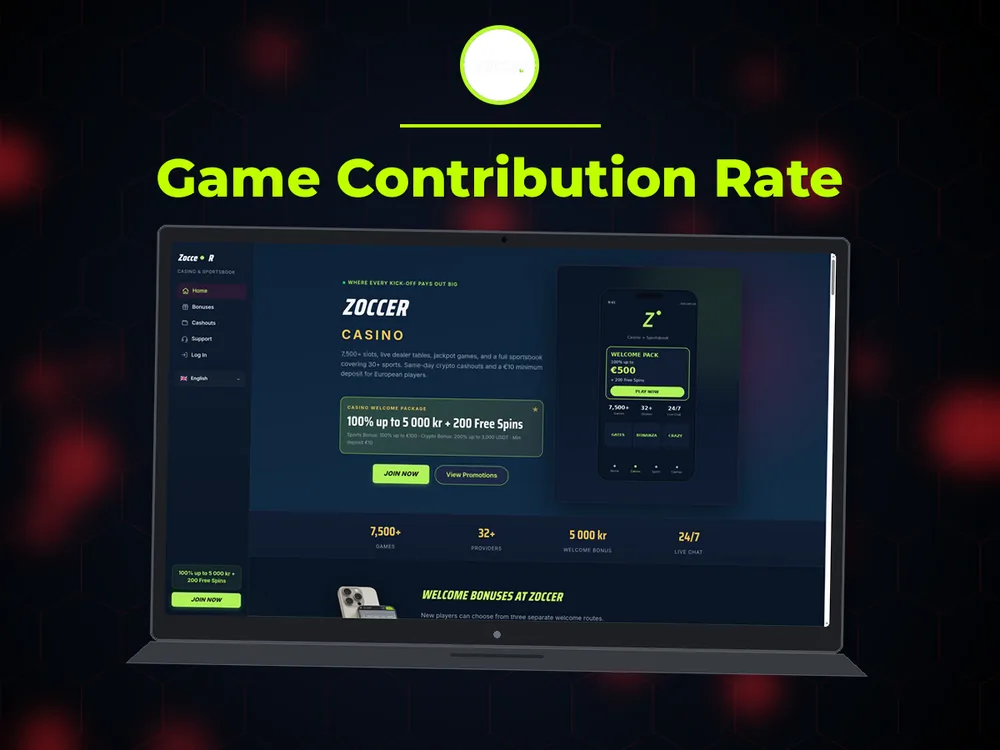 zoccer - Game Contribution Rate