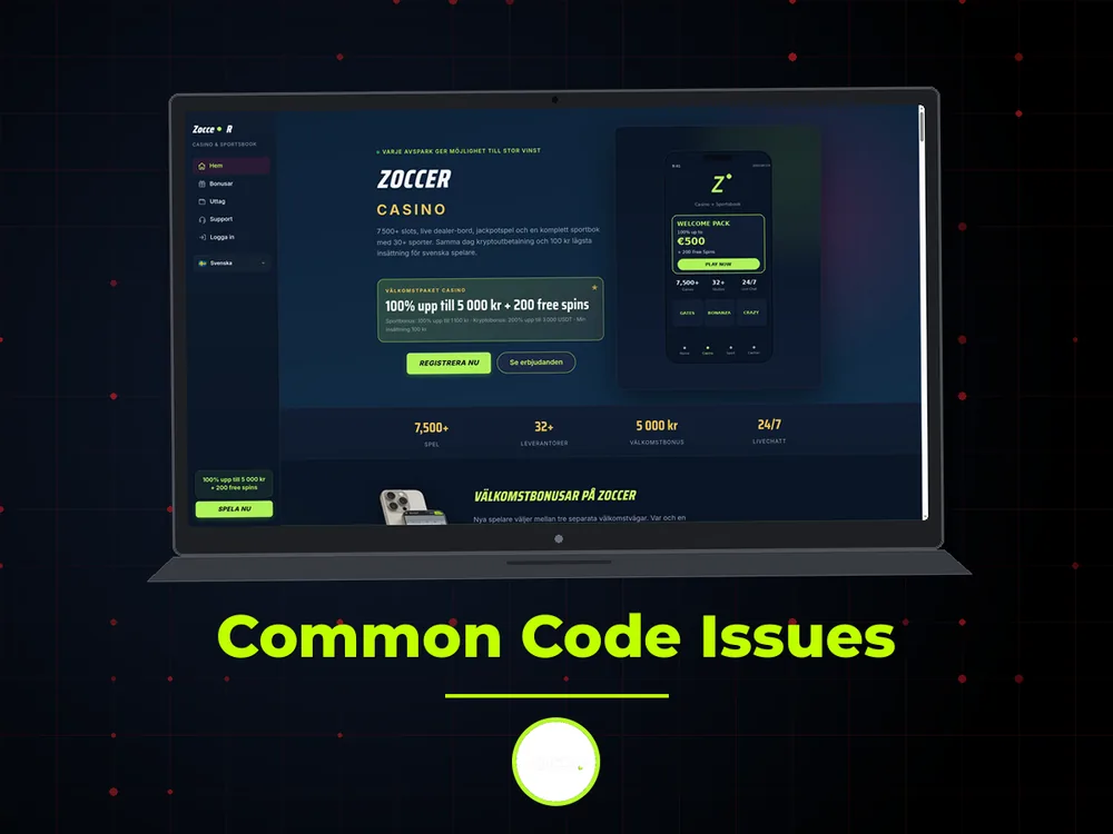 zoccer - Common Code Issues