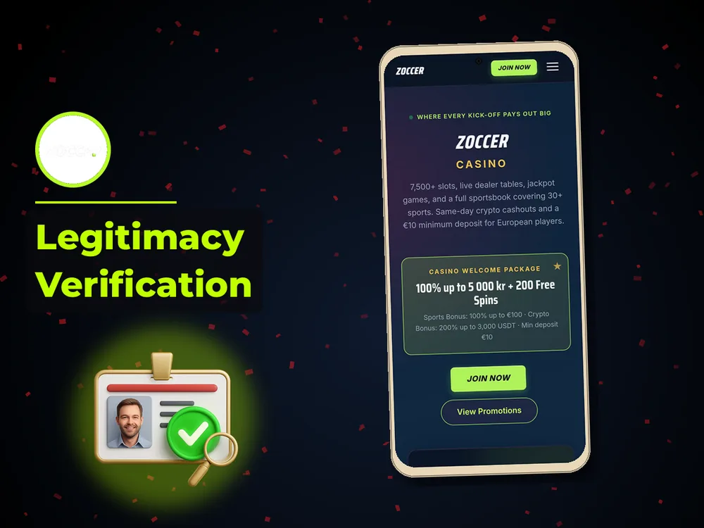 zoccer - Legitimacy Verification