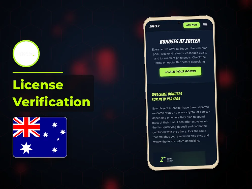 zoccer - License Verification