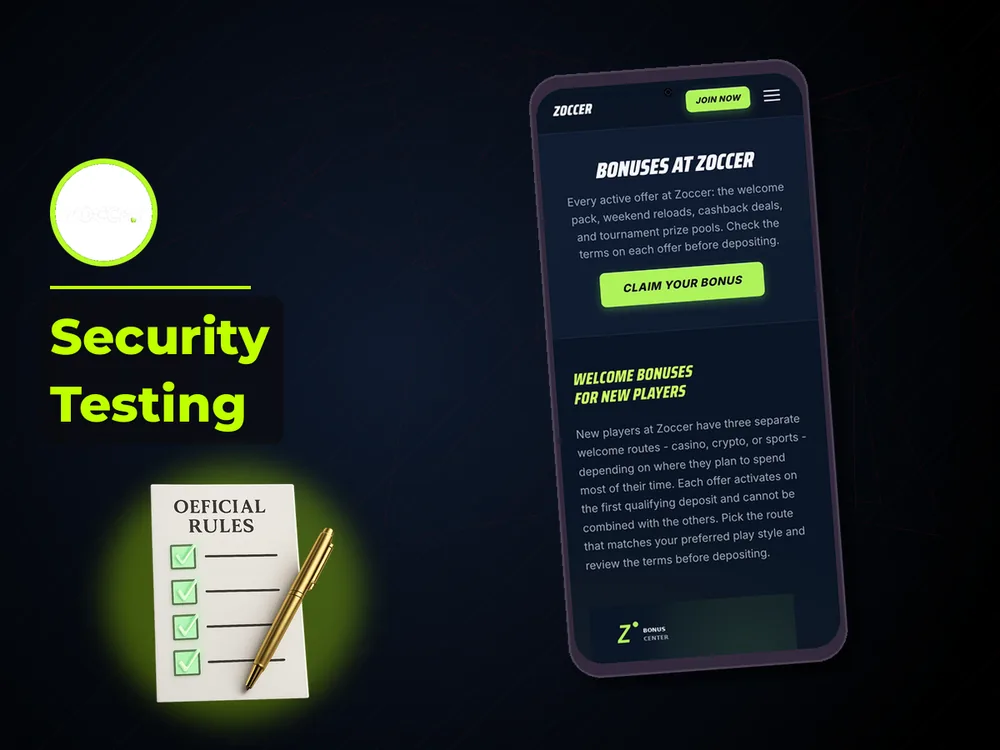 zoccer - Security Testing