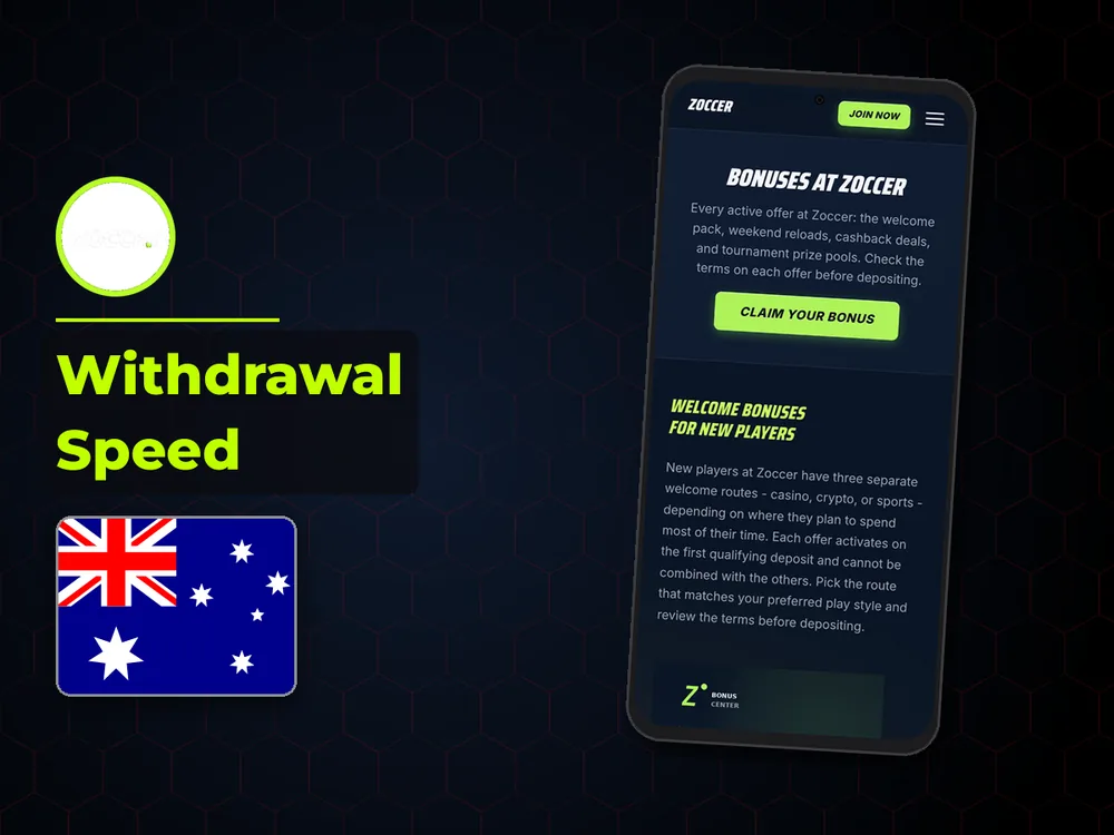 zoccer - Withdrawal Speed