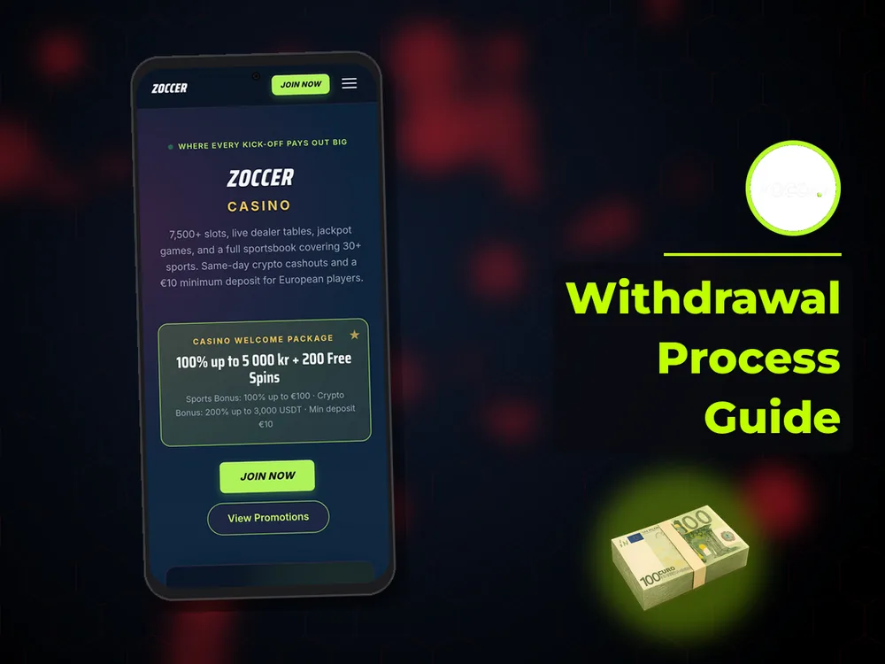 zoccer - Withdrawal Process Guide