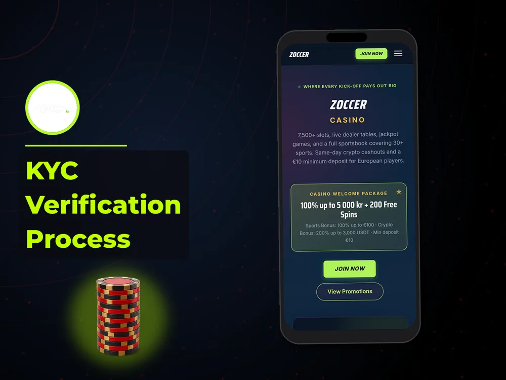 zoccer - KYC Verification Process