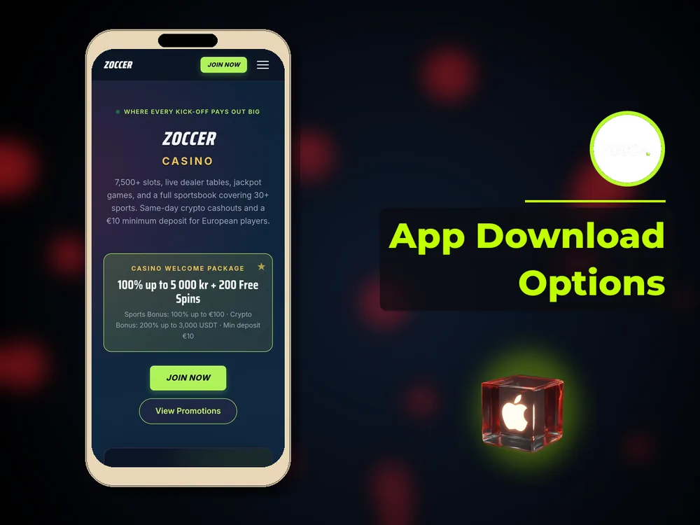 zoccer - App Download Options