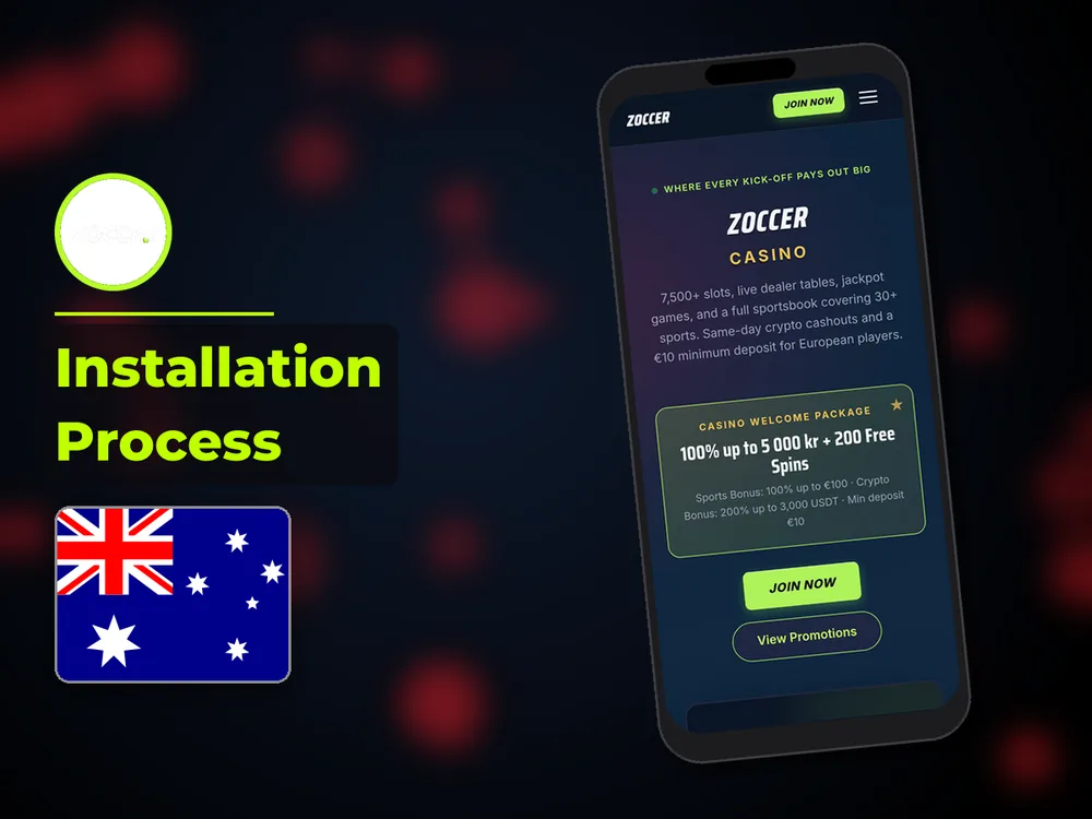 zoccer - Installation Process