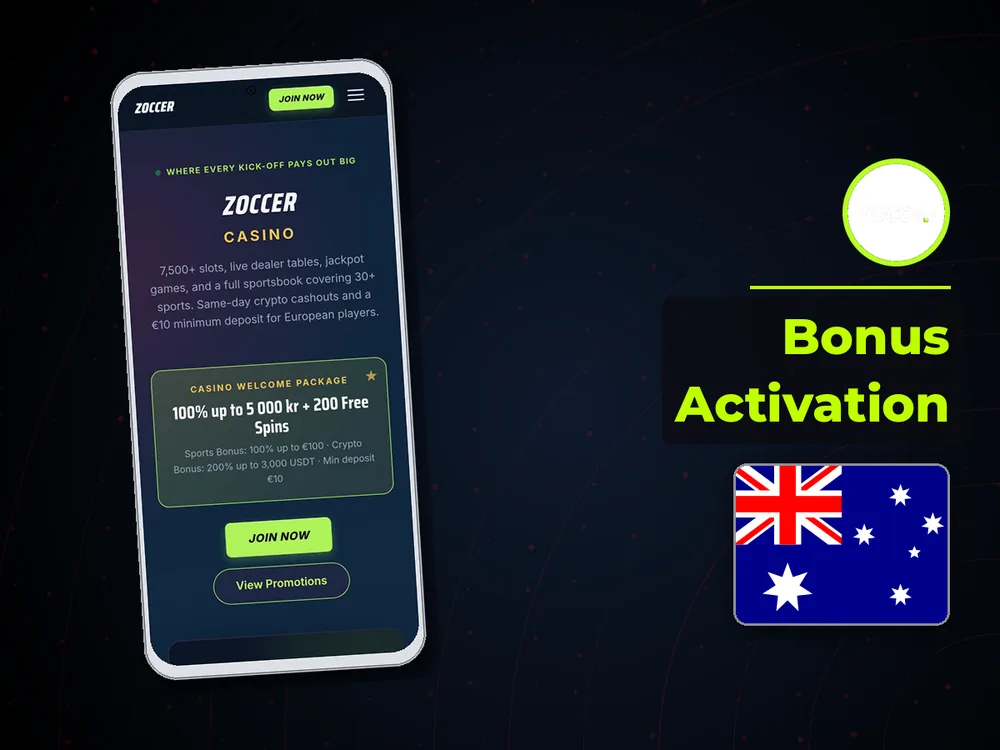zoccer - Bonus Activation