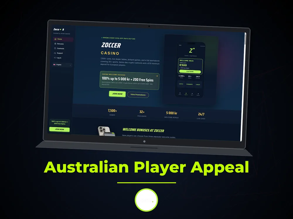 zoccer - Australian Player Appeal