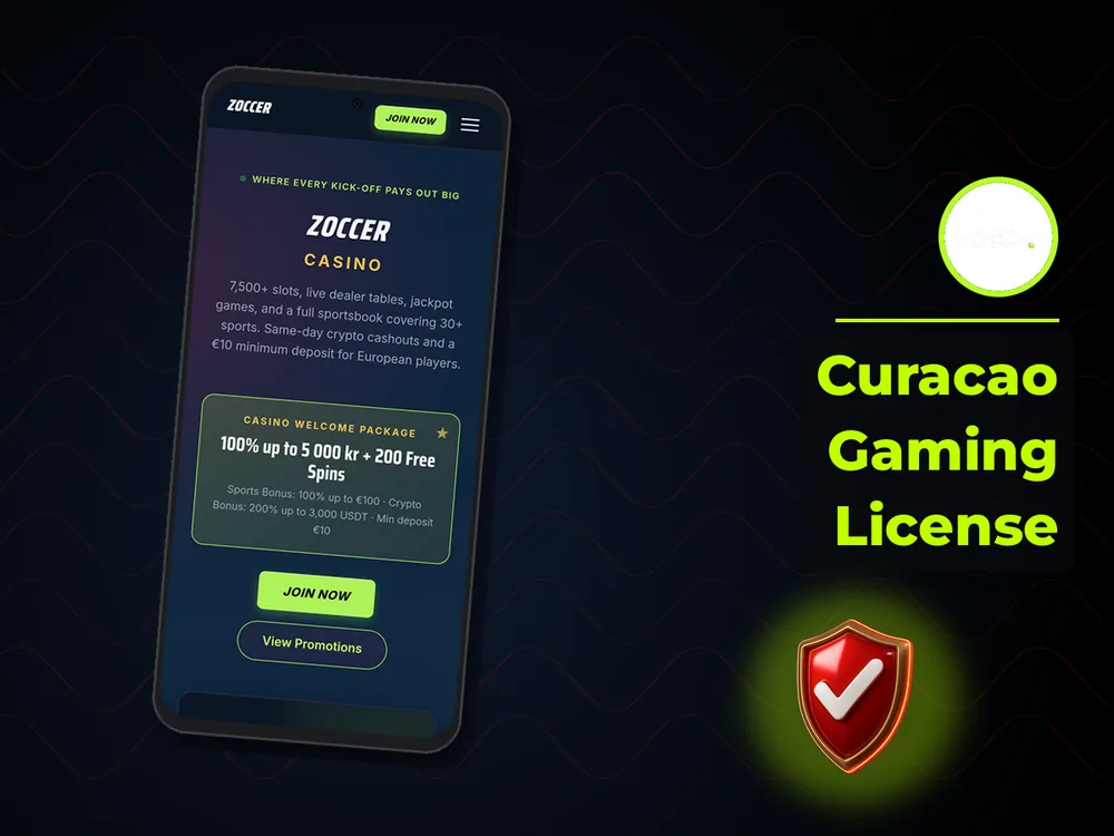 zoccer - Curacao Gaming License