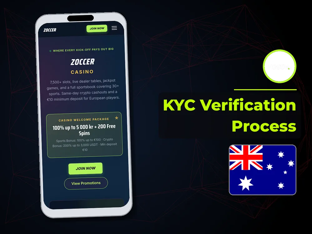 zoccer - KYC Verification Process