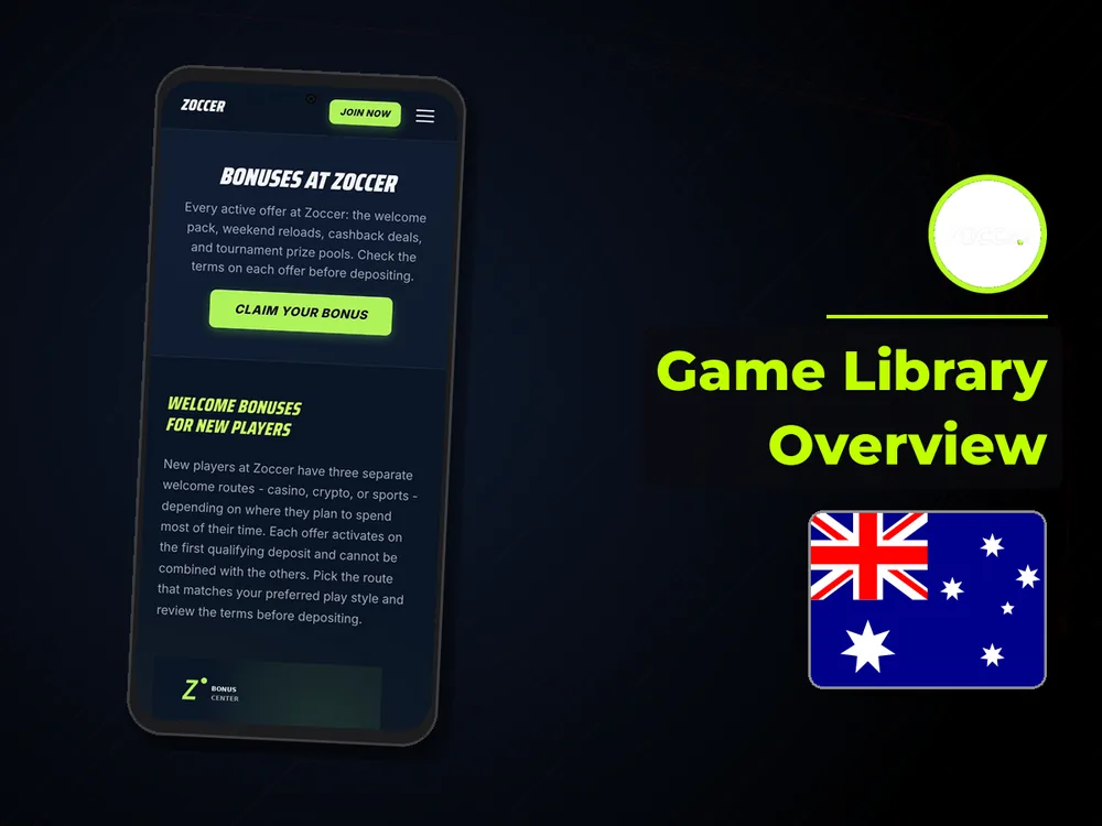 zoccer - Game Library Overview