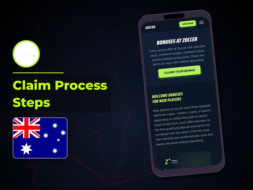 zoccer - Claim Process Steps