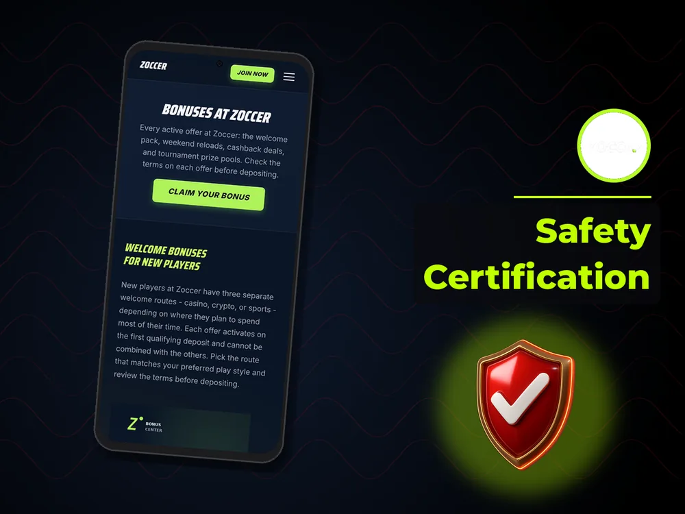 zoccer - Safety Certification