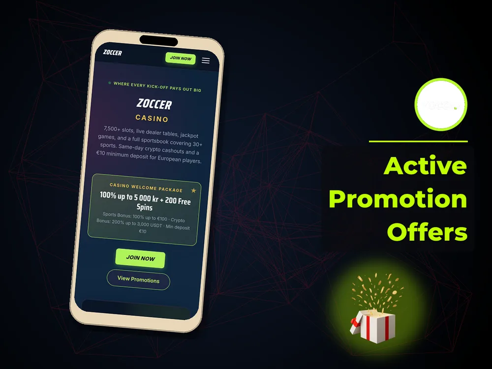 zoccer - Active Promotion Offers
